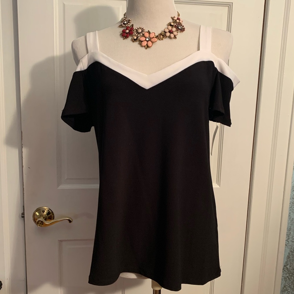 INC Cold Shoulder Top NWT